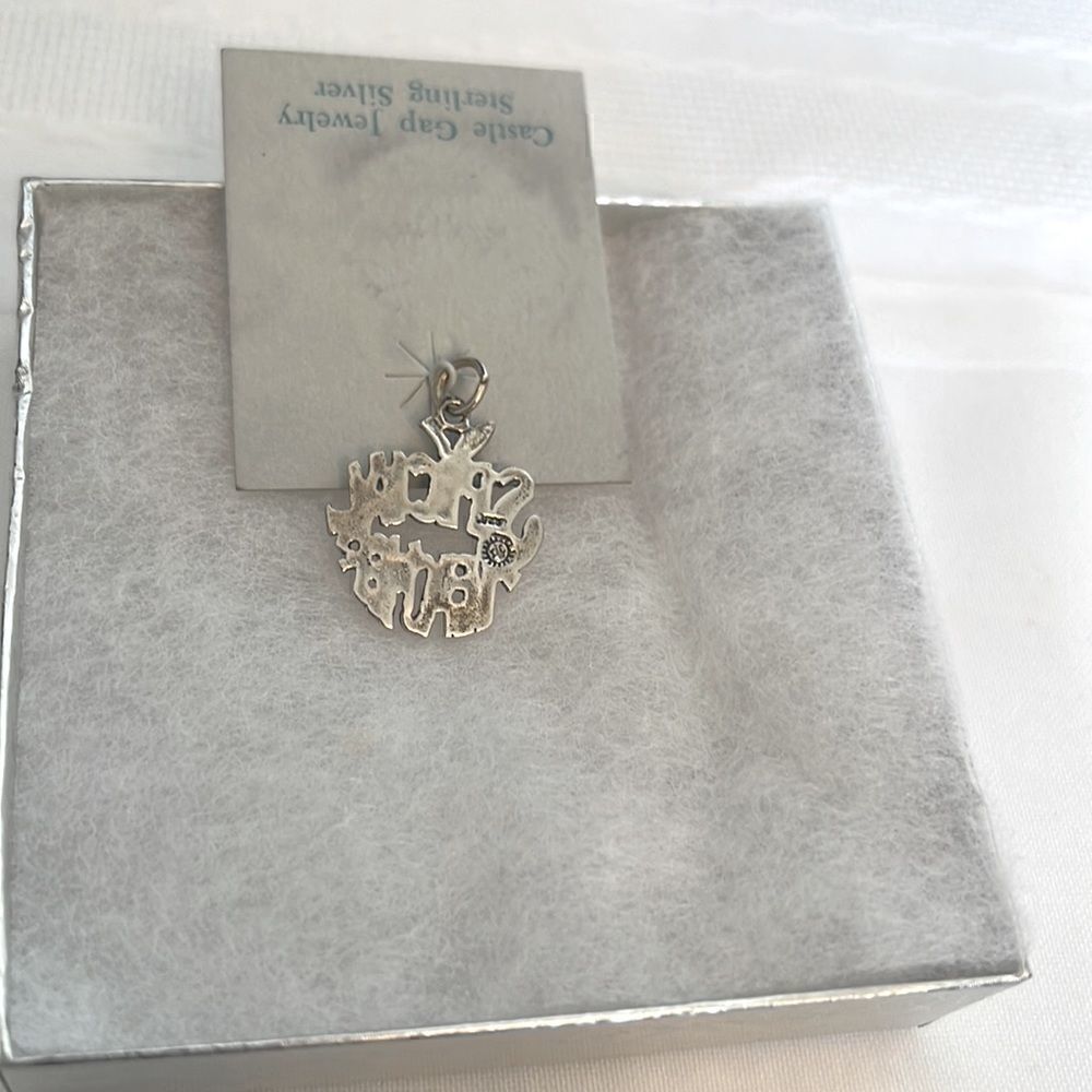 "Special Teacher" Sterling Silver Charm by Castle Gap Jewelry - Picture 2 of 2
